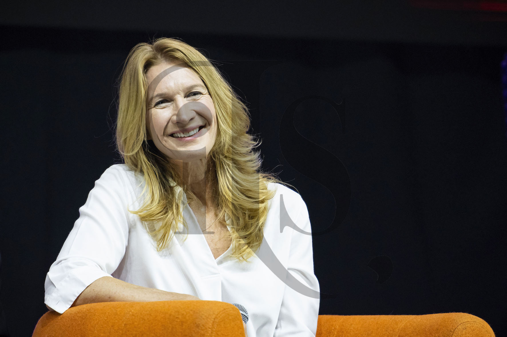 Il sorriso di Stefanie Graf a Cuneo (foto Perottino)